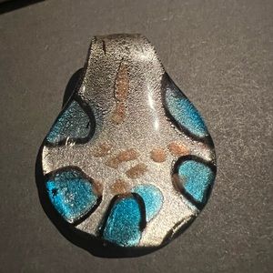 Handmade 🇨🇦 Fused Glass Pendant